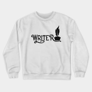 Poet Author Writing Writer Crewneck Sweatshirt